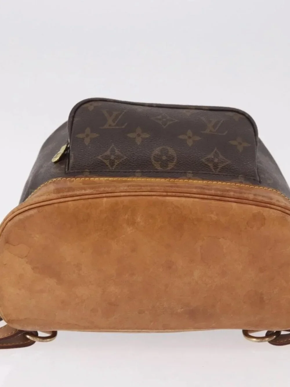 LOUIS VUITTON Monogram Montsouris MM Backpack M51136 LV Auth 186390